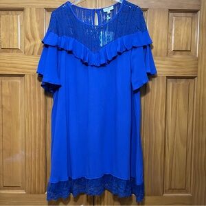 Umgee Royal Blue Dress Size Large NWT